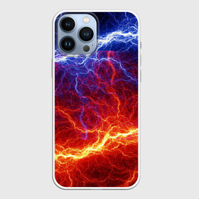 Чехол для iPhone 13 Pro Max с принтом Лёд и огонь в Белгороде,  |  | fire | texture | абстракция | граффити | краски | лед | линии | огонь | огонь и лед | текстура | уличный стиль | яркая