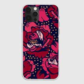 Чехол для iPhone 12 Pro Max с принтом Цветы в Белгороде, Силикон |  | texture | абстракция | ветки | граффити | краски | линии | текстура | уличный стиль | цветок | цветы | ягоды | яркая