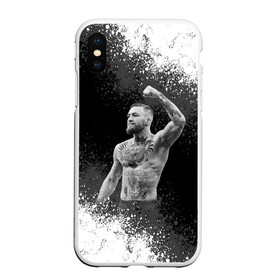 Чехол для iPhone XS Max матовый с принтом Conor McGregor в Белгороде, Силикон | Область печати: задняя сторона чехла, без боковых панелей | conor | conor mcgregor | mcgregor | mma | ufc | бокс | борьба | конор | конор мак грегор | мма | юфс