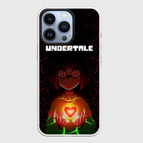 Чехол для iPhone 13 Pro с принтом UNDERTALE CHARA в Белгороде,  |  | asriel dreemurr | chara | frisk | gaster blaster | sans | undertale | азриэль дримурр | андертейл | андрайн | гастер | меттатон | санс | фриск | чара