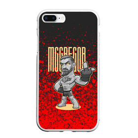 Чехол для iPhone 7Plus/8 Plus матовый с принтом Conor McGregor в Белгороде, Силикон | Область печати: задняя сторона чехла, без боковых панелей | Тематика изображения на принте: conor | conor mcgregor | mcgregor | mma | ufc | бокс | борьба | конор | конор мак грегор | мма | юфс