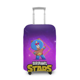 Чехол для чемодана 3D с принтом Brawl Stars. El Brown в Белгороде, 86% полиэфир, 14% спандекс | двустороннее нанесение принта, прорези для ручек и колес | bo | brawl | brock | bull | colt | dynamike | elprimo | jessie | leon | moba | nita | shelly | stars | бо | брок | булл | джесси | динамайк | кольт | леон | нита | шелли | эльпримо