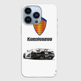 Чехол для iPhone 13 Pro с принтом Koenigsegg в Белгороде,  |  | футболка 3d с принтом koenigsegg
