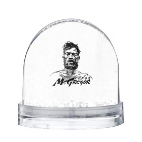 Снежный шар с принтом Конор МакГрегор в Белгороде, Пластик | Изображение внутри шара печатается на глянцевой фотобумаге с двух сторон | 