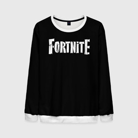 Мужской свитшот 3D с принтом Fortnite в Белгороде, 100% полиэстер с мягким внутренним слоем | круглый вырез горловины, мягкая резинка на манжетах и поясе, свободная посадка по фигуре | fortnite | фортнайт | черная футболка