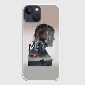 Чехол для iPhone 13 mini с принтом Death Stranding в Белгороде,  |  | baby | child | death stranding | genius | kojima | kojima productions | skull | гений | кодзима | кодзима гений | младенец | ребенок | хидэо кодзима | череп