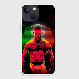 Чехол для iPhone 13 mini с принтом CONOR McGREGOR. в Белгороде,  |  | conor | conor mcgregor | ssru | ufs | бокс | дональд серроне | ирландский боец | конор | конор макгрегор | конор макгрегор vs дональд серроне | макгрегор | профессиональный бокс | смешанные бои