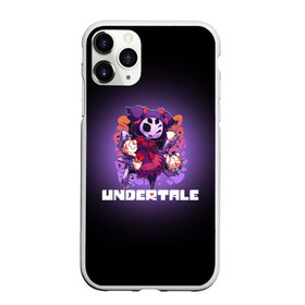 Чехол для iPhone 11 Pro Max матовый с принтом UNDERTALE в Белгороде, Силикон |  | Тематика изображения на принте: asriel dreemurr | chara | frisk | gaster blaster | sans | undertale | азриэль дримурр | андертейл | андрайн | гастер | меттатон | санс | фриск | чара