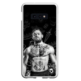 Чехол для Samsung S10E с принтом CONOR McGREGOR в Белгороде, Силикон | Область печати: задняя сторона чехла, без боковых панелей | conor | conor mcgregor | ssru | ufs | бокс | дональд серроне | ирландский боец | конор | конор макгрегор | конор макгрегор vs дональд серроне | макгрегор | профессиональный бокс | смешанные бои