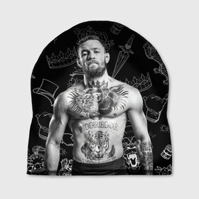 Шапка 3D с принтом CONOR McGREGOR. в Белгороде, 100% полиэстер | универсальный размер, печать по всей поверхности изделия | conor | conor mcgregor | ssru | ufs | бокс | дональд серроне | ирландский боец | конор | конор макгрегор | конор макгрегор vs дональд серроне | макгрегор | профессиональный бокс | смешанные бои