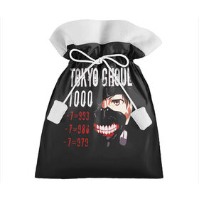 Подарочный 3D мешок с принтом Tokyo Ghoul в Белгороде, 100% полиэстер | Размер: 29*39 см | ccg | cover | ghoul | jack | kaneki | kureo | mado | tokyo | touka | unravel | гуль | канеки кен | куинкс | сёдзё | сова | токийский | ужасы | хайсе сасаки