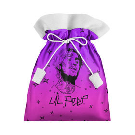 Подарочный 3D мешок с принтом LIL PEEP. в Белгороде, 100% полиэстер | Размер: 29*39 см | Тематика изображения на принте: lil peep | lil prince | pink | зарубежная музыка | зарубежный рэп | лил пип | маленький принц