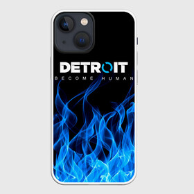 Чехол для iPhone 13 mini с принтом DETROIT: BECOME HUMAN. в Белгороде,  |  | action | ai | android | detroit become human | андроиды | детектив | детройт | детройт: стать человеком | игра | интерактивное кино | коннор | логотип | роботы | фирменный стиль | экшн