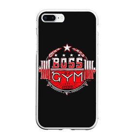 Чехол для iPhone 7Plus/8 Plus матовый с принтом Boss of GYM (акварель) в Белгороде, Силикон | Область печати: задняя сторона чехла, без боковых панелей | Тематика изображения на принте: aniki | aquarell | art | billy | billy herrington | gachi | gachimuchi | van | акварель | аники | арт | вэн | гачи | гачибасс | гачимучи