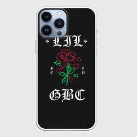 Чехол для iPhone 13 Pro Max с принтом Peep Rose в Белгороде,  |  | gbc | hip hop | lil | logo | peep | rap | rock | rose | знаменитости. эмо | известный | исполнитель | пип | рок | рэп | хип хоп