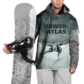 Накидка на куртку 3D с принтом Power of the Atlas в Белгороде, 100% полиэстер |  | Тематика изображения на принте: atlas | power | powerlifting | sport | strength | weightlifting | атлант | бодибилдинг | качок | пауэрлифтинг | сила | спорт
