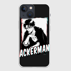 Чехол для iPhone 13 mini с принтом Ackerman monochrome в Белгороде,  |  | 3 | aot | attack | foxen aot | kyojin | levi | mikasa | season | shingeki | snk | titan | аккерман | ант | аот | арлерт | армин | атака | йегер | микаса | титанов | фоксен | эрен