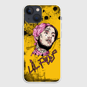 Чехол для iPhone 13 mini с принтом Lil Peep в Белгороде,  |  | lil | peep | автор | модель | певец | рэпер | хип хоп | эмо рэп.
