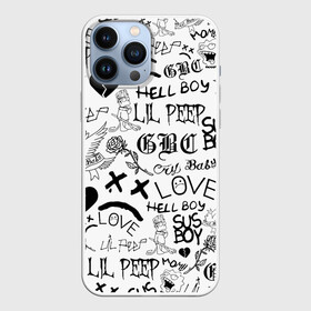 Чехол для iPhone 13 Pro Max с принтом LIL PEEP | ЛИЛ ПИП LOGOBOMBING в Белгороде,  |  | Тематика изображения на принте: lil peep | lil prince | pink | зарубежная музыка | лил пип | маленький принц