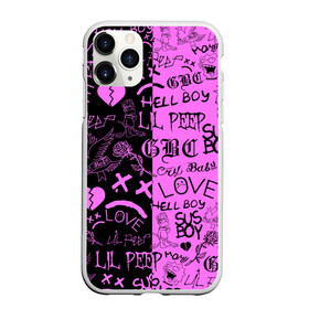 Чехол для iPhone 11 Pro матовый с принтом LIL PEEP LOGOBOMBING BLACK PINK в Белгороде, Силикон |  | lil peep | lil prince | pink | зарубежная музыка | лил пип | маленький принц