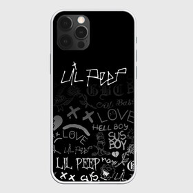 Чехол для iPhone 12 Pro Max с принтом LIL PEEP в Белгороде, Силикон |  | Тематика изображения на принте: cry dead smile | crybaby | lil peep | lil prince | pink | зарубежная музыка | лил пип | маленький принц