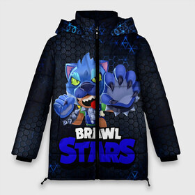 Женская зимняя куртка 3D с принтом Brawl Stars Blue Hex в Белгороде, верх — 100% полиэстер; подкладка — 100% полиэстер; утеплитель — 100% полиэстер | длина ниже бедра, силуэт Оверсайз. Есть воротник-стойка, отстегивающийся капюшон и ветрозащитная планка. 

Боковые карманы с листочкой на кнопках и внутренний карман на молнии | brawl | brawl st | brawl stars | colt | dynamike | game | hex | leon | logo | mobo | poco | shelly | stars | бравл | динамайк | игра | игры | кольт | леон | лого | мобильные игры | надпись | поко | старс | шелли
