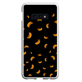 Чехол для Samsung S10E с принтом Банана в Белгороде, Силикон | Область печати: задняя сторона чехла, без боковых панелей | бананы | обезьяна | приколы | принт | рисунок | сплошные | текстуры | фрукты | футболка