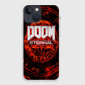 Чехол для iPhone 13 mini с принтом DOOM в Белгороде,  |  | doom | doom eternal | дум