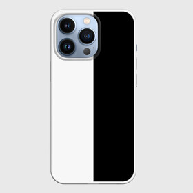 Чехол для iPhone 13 Pro с принтом ПРОСТО ЧЁРНО БЕЛЫЙ | Black and White в Белгороде,  |  | black | black  white | color | white | белый | геометрия | чб | чёрно белый | чёрный
