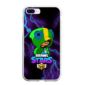 Чехол для iPhone 7Plus/8 Plus матовый с принтом Brawl Stars LEON в Белгороде, Силикон | Область печати: задняя сторона чехла, без боковых панелей | brawl | brawl stars | crow | leon | sally | shark | stars | акула | бравл | бравл старс | браво старс | игра | компьютерная | кров | леон | леон акула | онлайн | старс | шарк