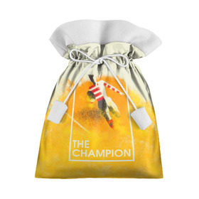Подарочный 3D мешок с принтом Регби. The Champion в Белгороде, 100% полиэстер | Размер: 29*39 см | Тематика изображения на принте: champion | rugby | винтаж | регби | ретро | спорт | футбол | чемпион