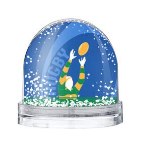Снежный шар с принтом Регби в Белгороде, Пластик | Изображение внутри шара печатается на глянцевой фотобумаге с двух сторон | Тематика изображения на принте: rugby | регби | спорт | футбол