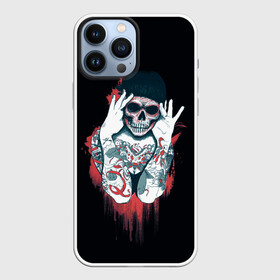 Чехол для iPhone 13 Pro Max с принтом Tatto Girls в Белгороде,  |  | Тематика изображения на принте: blood | dead | girl | girls | skull | tatto | девушка | кровь | тату | татуировка | татуировки | череп