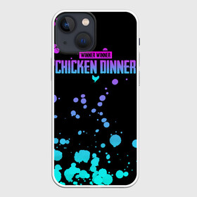 Чехол для iPhone 13 mini с принтом Chicken Dinner в Белгороде,  |  | asia | battle | chicken | dinner | duo | epic | guide | lucky | map | miramar | mobile | mortal | pro | royale | solo | winner | битва | лут | пабг | пубг | стрим | топ