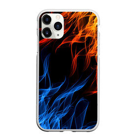 Чехол для iPhone 11 Pro Max матовый с принтом БИТВА ОГНЕЙ в Белгороде, Силикон |  | bright | fire | flame | heat | light | wildfire | искры | огненный | огонь | пламя | пожар