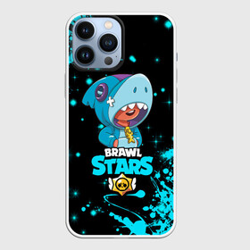 Чехол для iPhone 13 Pro Max с принтом BRAWL STARS LEON SHARK. в Белгороде,  |  | bib | brawl stars | colt | crow | el brown | leon | leon shark | max | moba | sally leon | shark | акула | берли | биби | бравл старс | браун | ворон | жанр | игра | кольт | леон | леон акула | макс | нита | шелли