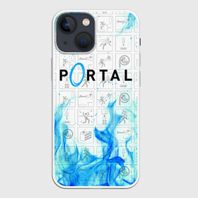 Чехол для iPhone 13 mini с принтом PORTAL в Белгороде,  |  | aperture laboratories | glados | portal | portal 2 | valve | гладос | портал | портал 2 | челл