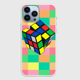 Чехол для iPhone 13 Pro Max с принтом Кубик Рубика в Белгороде,  |  | игра | интеллект | куб | кубик | рубик | ум