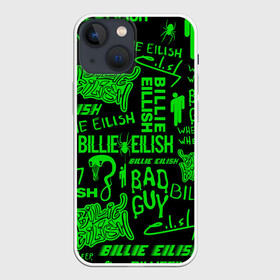 Чехол для iPhone 13 mini с принтом BILLIE EILISH. в Белгороде,  |  | be | billie | billie eilish | blohsh | ghoul | билли | билли айлиш