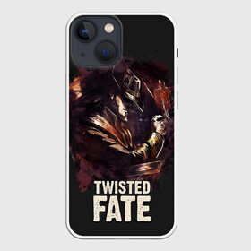 Чехол для iPhone 13 mini с принтом Twisted Fate в Белгороде,  |  | jinx | kda | league | lol | moba | pentakill | riot | rise | rus | skins | варвик | варус | воин | легенд | лига | лол | маг | стрелок | танк | чемпион