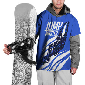 Накидка на куртку 3D с принтом Jump master в Белгороде, 100% полиэстер |  | cliff diving | dive | diving | swimming | плавание | прыжки в воду | спорт