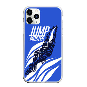 Чехол для iPhone 11 Pro матовый с принтом Jump master в Белгороде, Силикон |  | cliff diving | dive | diving | swimming | плавание | прыжки в воду | спорт