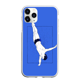 Чехол для iPhone 11 Pro Max матовый с принтом Dive в Белгороде, Силикон |  | cliff diving | dive | diving | swimming | плавание | прыжки в воду | спорт