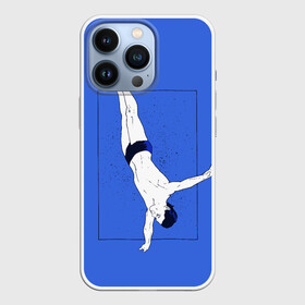 Чехол для iPhone 13 Pro с принтом Dive в Белгороде,  |  | cliff diving | dive | diving | swimming | плавание | прыжки в воду | спорт