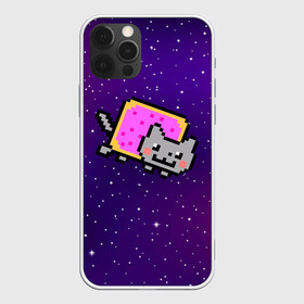 Чехол для iPhone 12 Pro Max с принтом Nyan Cat в Белгороде, Силикон |  | cat | meme | nyan cat | space | youtube | животное | звезды | интернет | космос | кошка | мем | прикол | радуга | юмор | ютуб