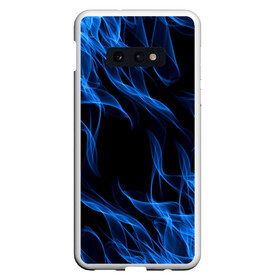 Чехол для Samsung S10E с принтом BLUE FIRE FLAME в Белгороде, Силикон | Область печати: задняя сторона чехла, без боковых панелей | bright | fire | flame | heat | light | wildfire | искры | огненный | огонь | пламя | пожар