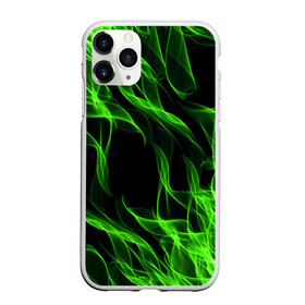 Чехол для iPhone 11 Pro Max матовый с принтом TOXIC FLAME в Белгороде, Силикон |  | bright | fire | flame | heat | light | wildfire | искры | огненный | огонь | пламя | пожар