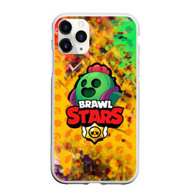 Чехол для iPhone 11 Pro матовый с принтом BRAWL STARSSPIKE в Белгороде, Силикон |  | bibi | brawl stars | brock | bull | crow | dinomike | el primo | leon | mobile game | nita | poko | ricochet | stars | tara | бравл старс | ворон | леон | мобильные игры