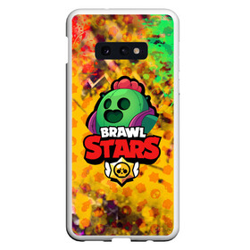 Чехол для Samsung S10E с принтом BRAWL STARSSPIKE в Белгороде, Силикон | Область печати: задняя сторона чехла, без боковых панелей | bibi | brawl stars | brock | bull | crow | dinomike | el primo | leon | mobile game | nita | poko | ricochet | stars | tara | бравл старс | ворон | леон | мобильные игры