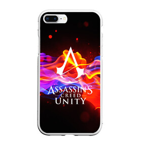 Чехол для iPhone 7Plus/8 Plus матовый с принтом ASSASSIN`S CREED UNITY в Белгороде, Силикон | Область печати: задняя сторона чехла, без боковых панелей | black flag | brotherhood | chronicles | creed | game | origins | revelations | rogue | syndicate | unity | альтаир | ассасин | игры | кинжал | пираты